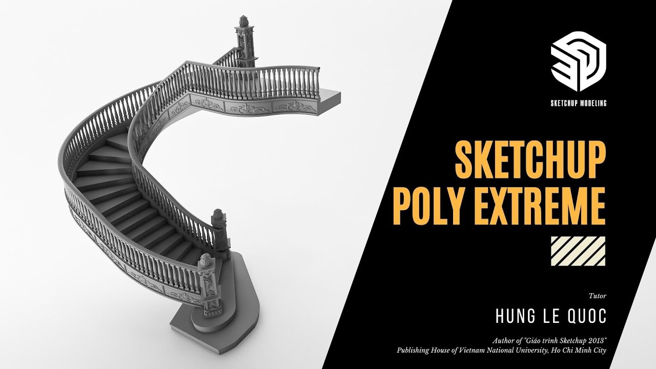 Sketchup Poly Extreme course render 3